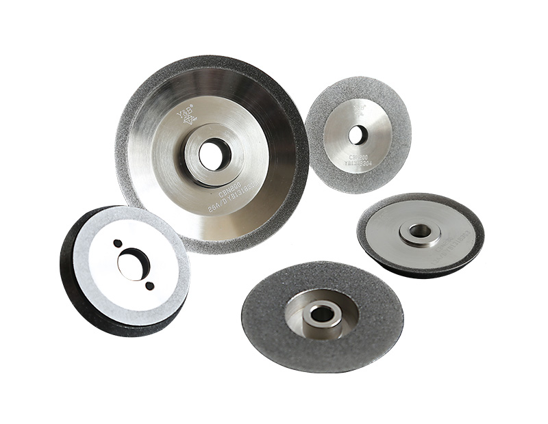 Special grinding wheel for drill grinding machine